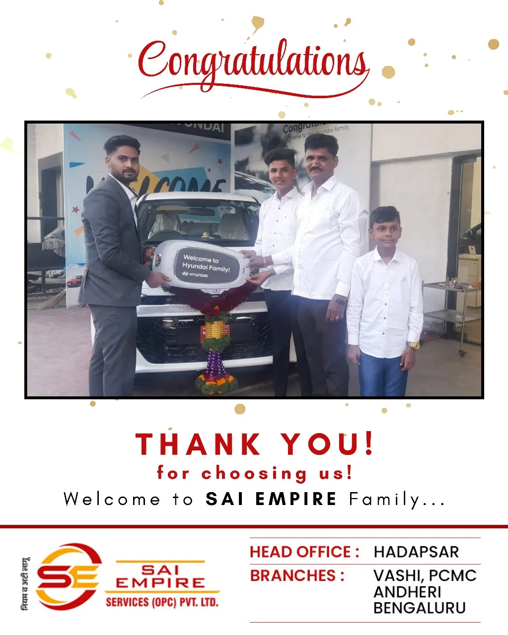 Sai Empire Car Rental Services